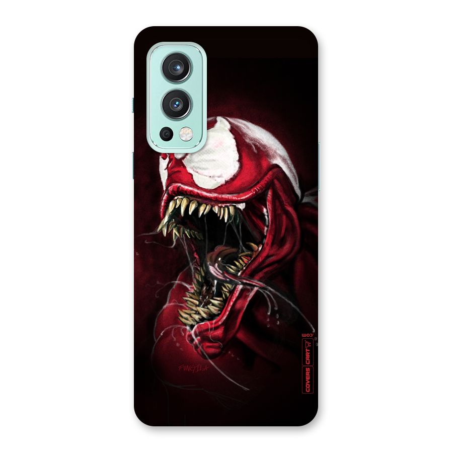 Red Venom Artwork Back Case for OnePlus Nord 2 5G