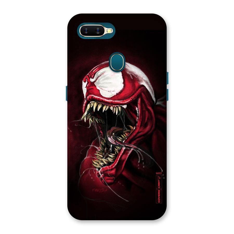 Red Venom Artwork Back Case for Oppo A11k