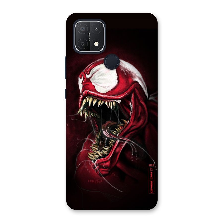 Red Venom Artwork Back Case for Oppo A15