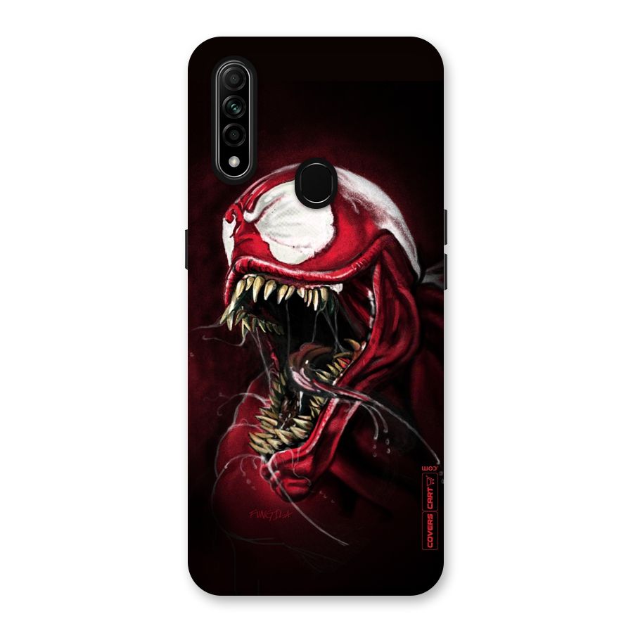 Red Venom Artwork Back Case for Oppo A31