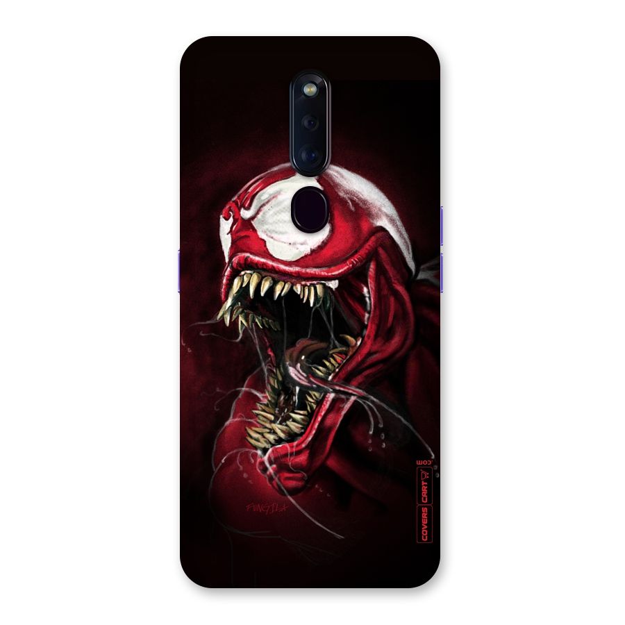 Red Venom Artwork Back Case for Oppo F11 Pro