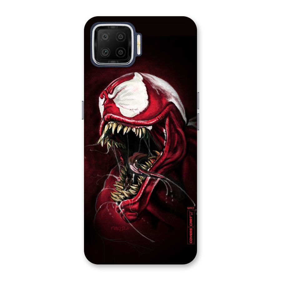 Red Venom Artwork Back Case for Oppo F17