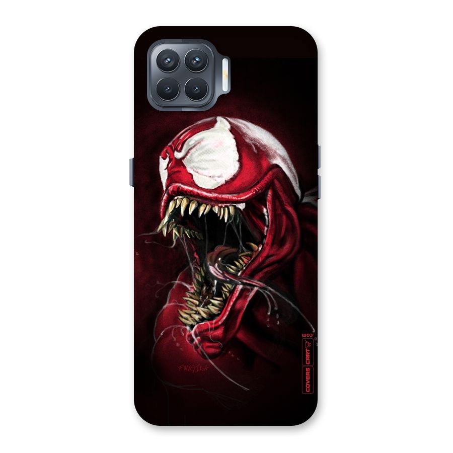 Red Venom Artwork Back Case for Oppo F17 Pro