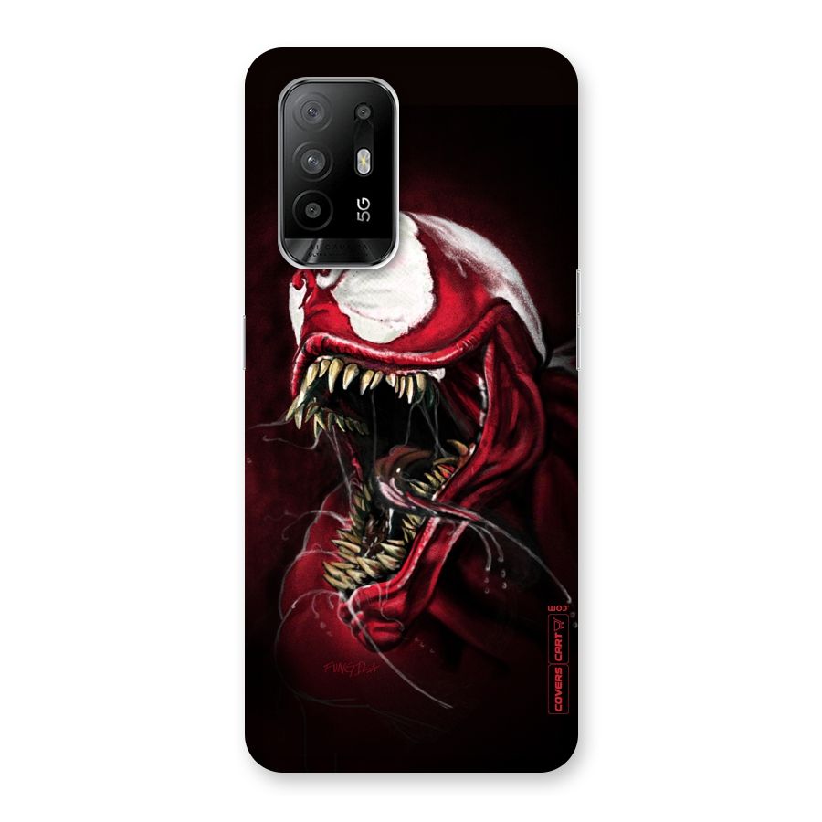 Red Venom Artwork Back Case for Oppo F19 Pro Plus 5G