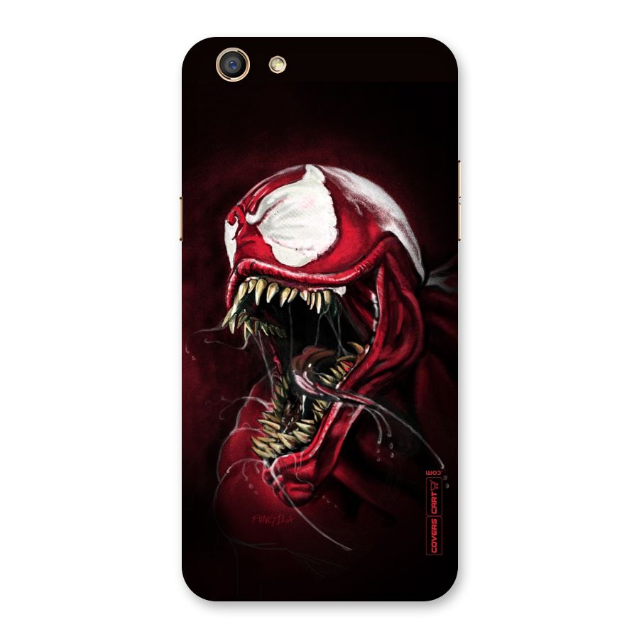 Red Venom Artwork Back Case for Oppo F3