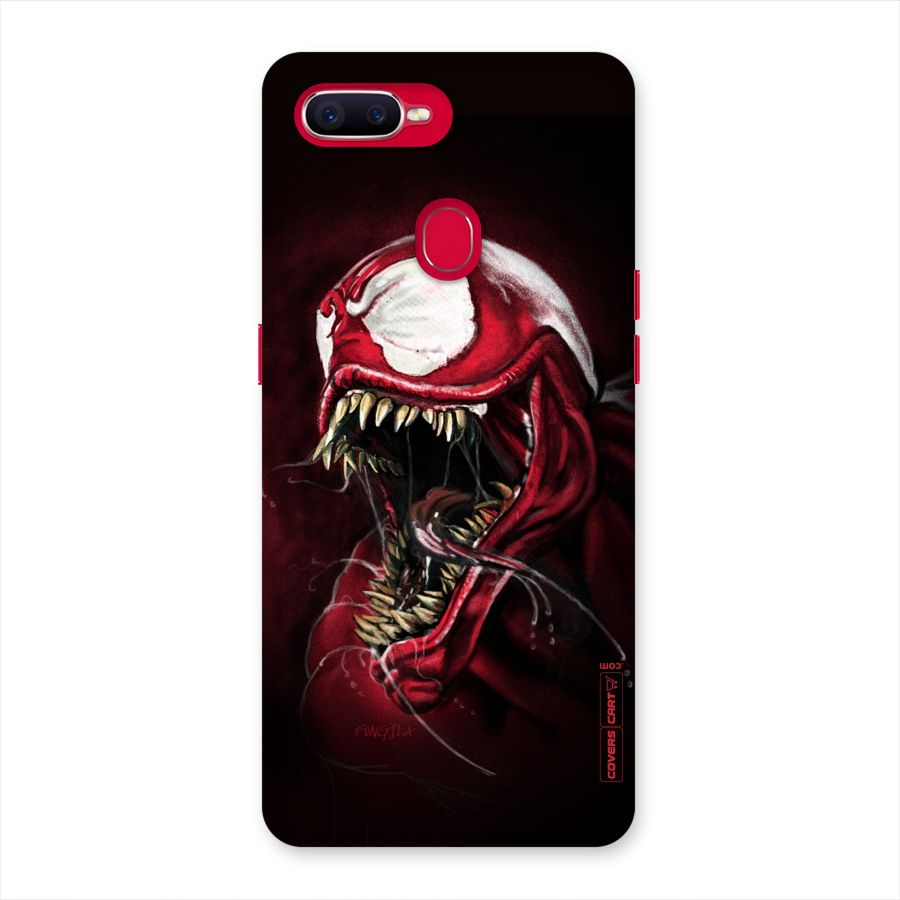 Red Venom Artwork Back Case for Oppo F9 Pro