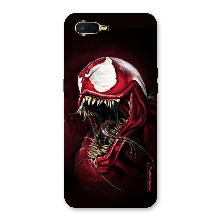 Red Venom Artwork Back Case for Oppo K1