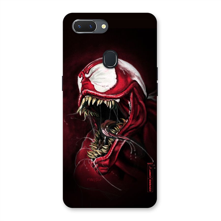 Red Venom Artwork Back Case for Oppo Realme 2