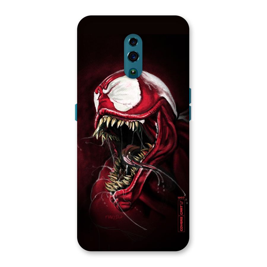 Red Venom Artwork Back Case for Oppo Reno