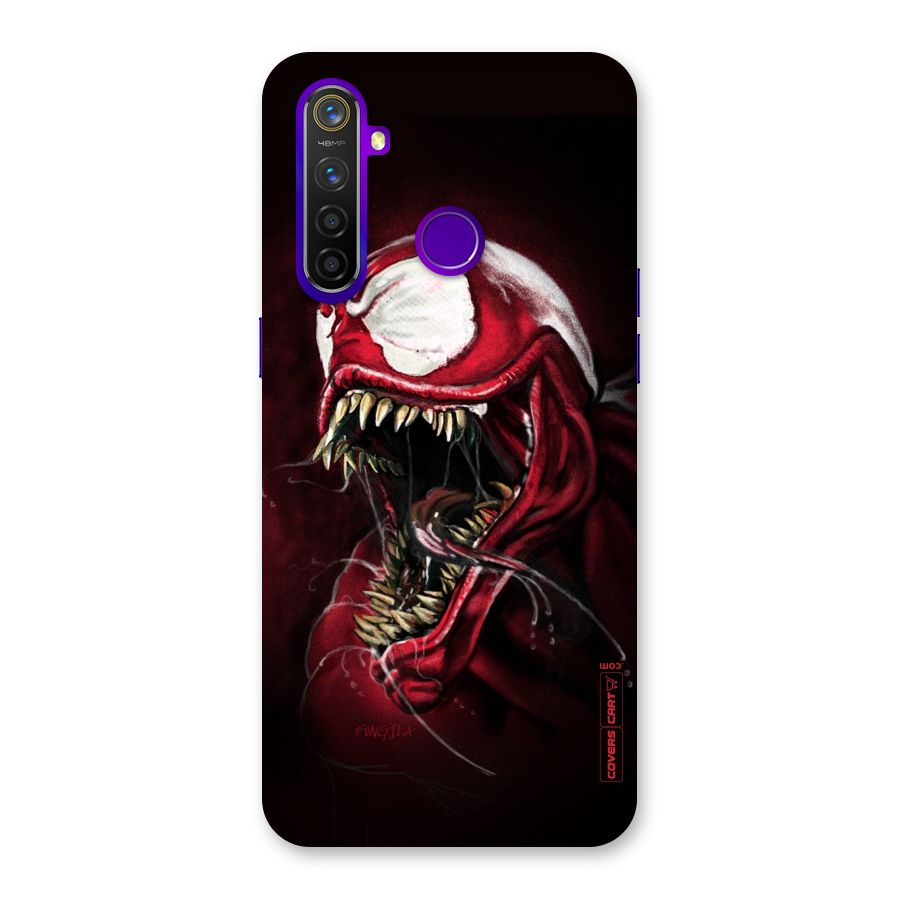 Red Venom Artwork Back Case for Realme 5 Pro