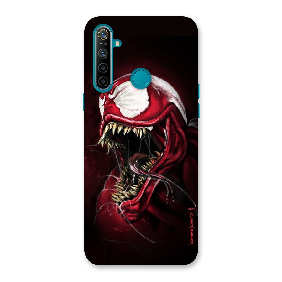 Red Venom Artwork Back Case for Realme 5i