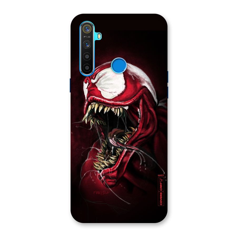 Red Venom Artwork Back Case for Realme 5s