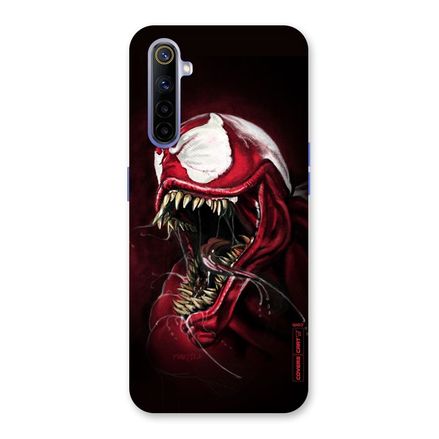 Red Venom Artwork Back Case for Realme 6i