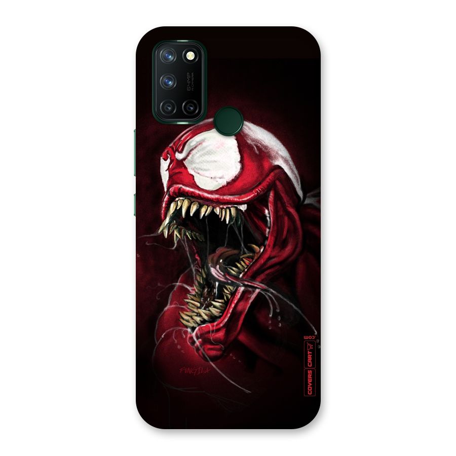Red Venom Artwork Back Case for Realme 7i