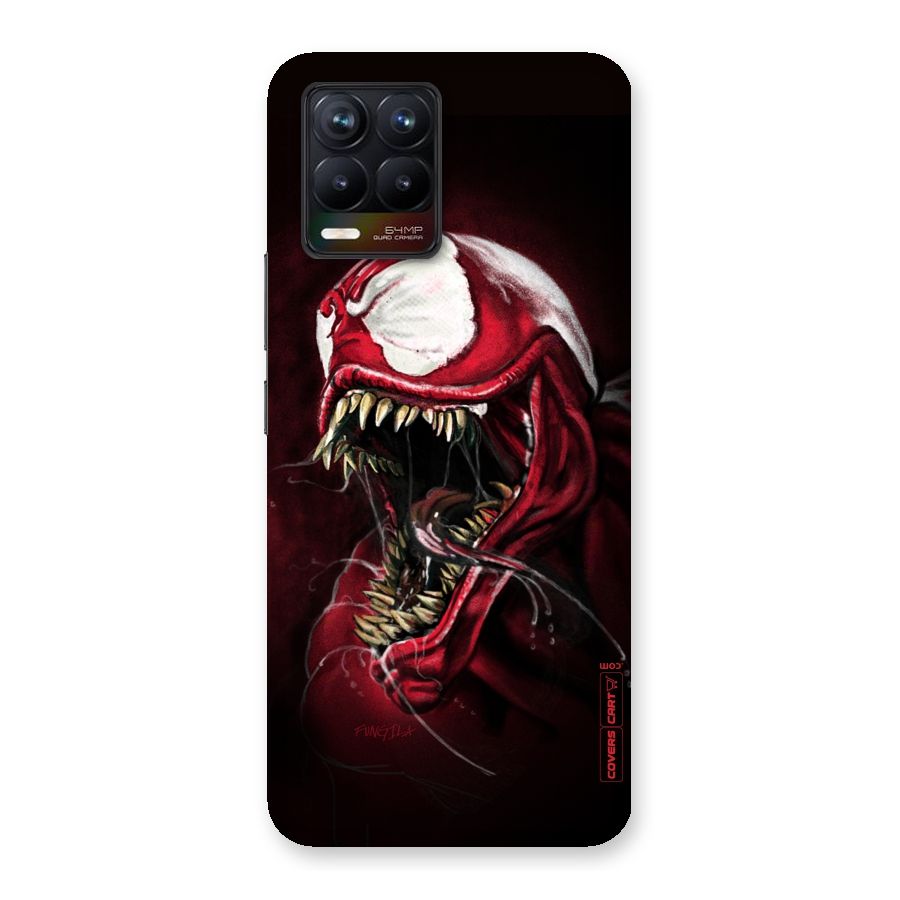 Red Venom Artwork Back Case for Realme 8