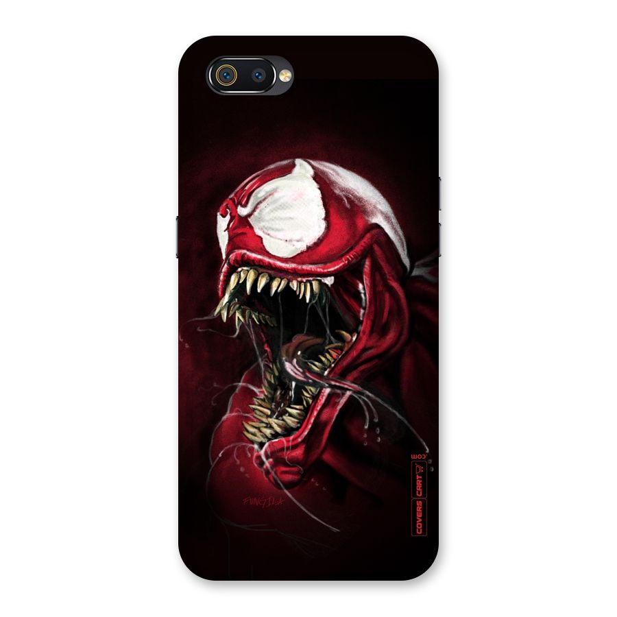 Red Venom Artwork Back Case for Realme C2