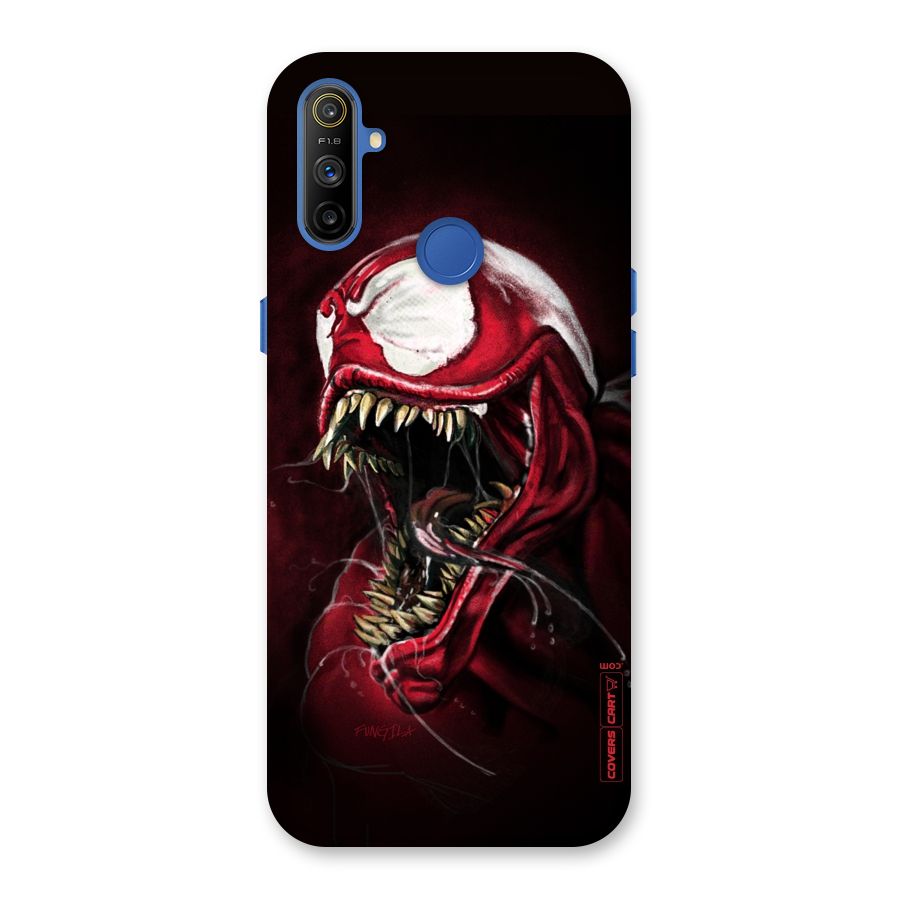 Red Venom Artwork Back Case for Realme Narzo 10A