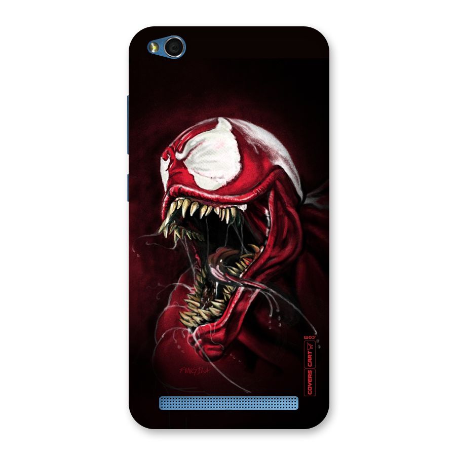 Red Venom Artwork Back Case for Redmi 5A
