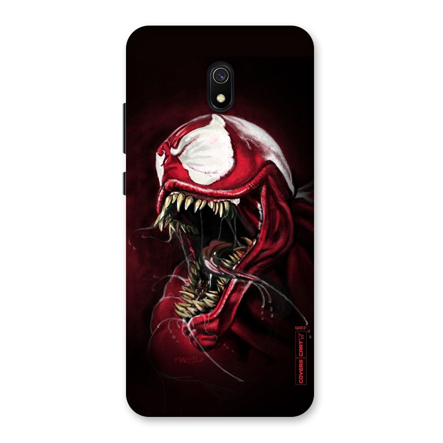 Red Venom Artwork Back Case for Redmi 8A