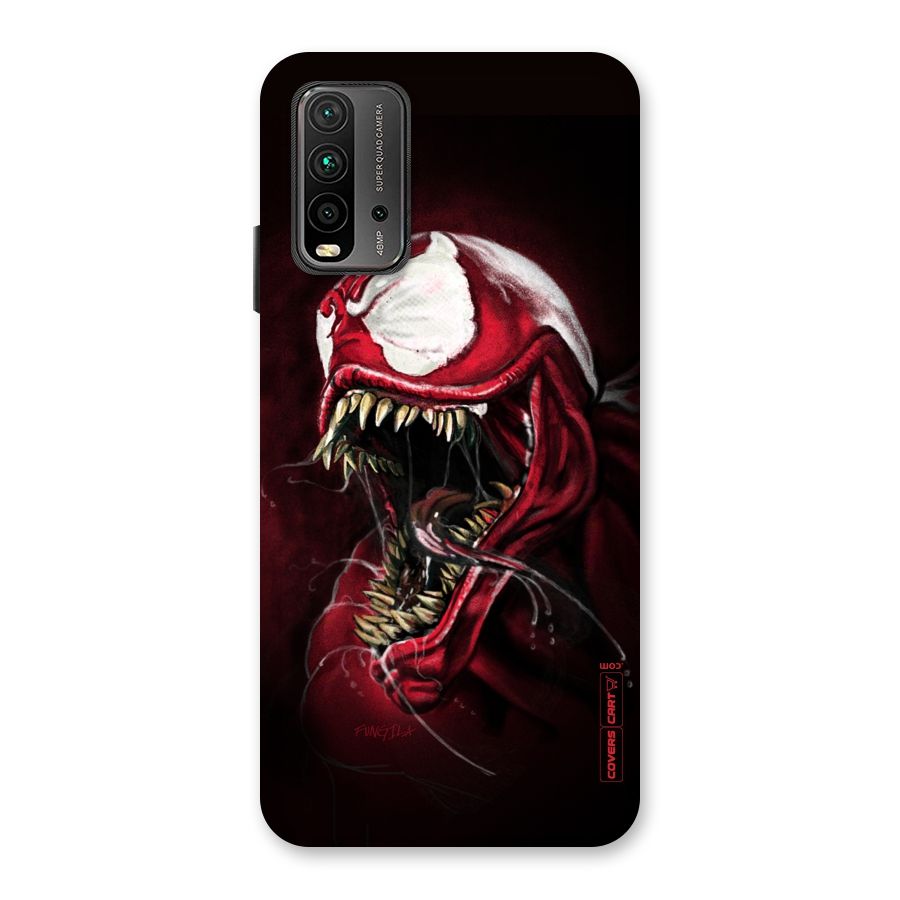 Red Venom Artwork Back Case for Redmi 9 Power