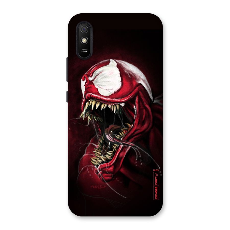 Red Venom Artwork Back Case for Redmi 9i
