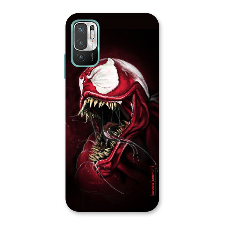 Red Venom Artwork Back Case for Redmi Note 10T 5G