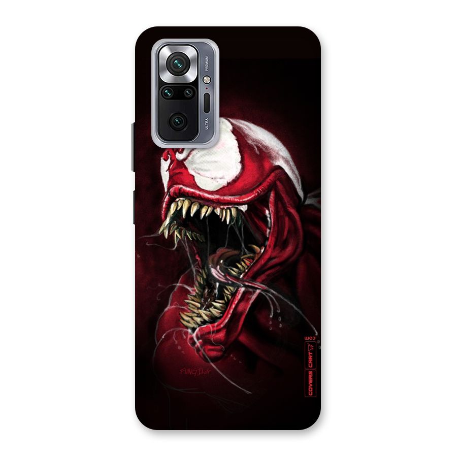Red Venom Artwork Back Case for Redmi Note 10 Pro