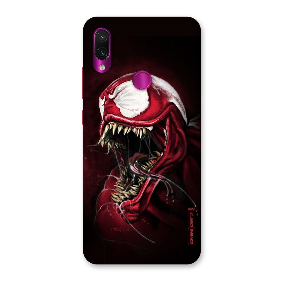 Red Venom Artwork Back Case for Redmi Note 7 Pro