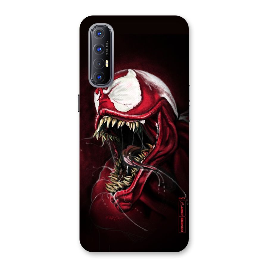 Red Venom Artwork Back Case for Reno3 Pro