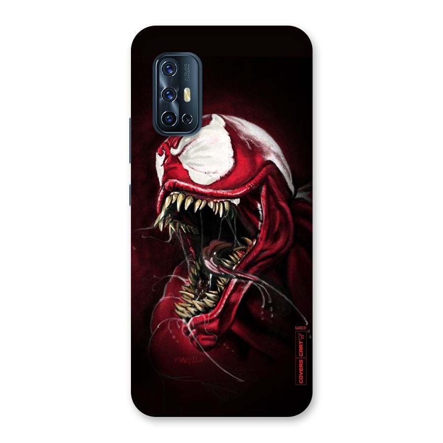Red Venom Artwork Back Case for Vivo V17