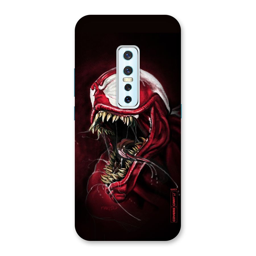 Red Venom Artwork Back Case for Vivo V17 Pro