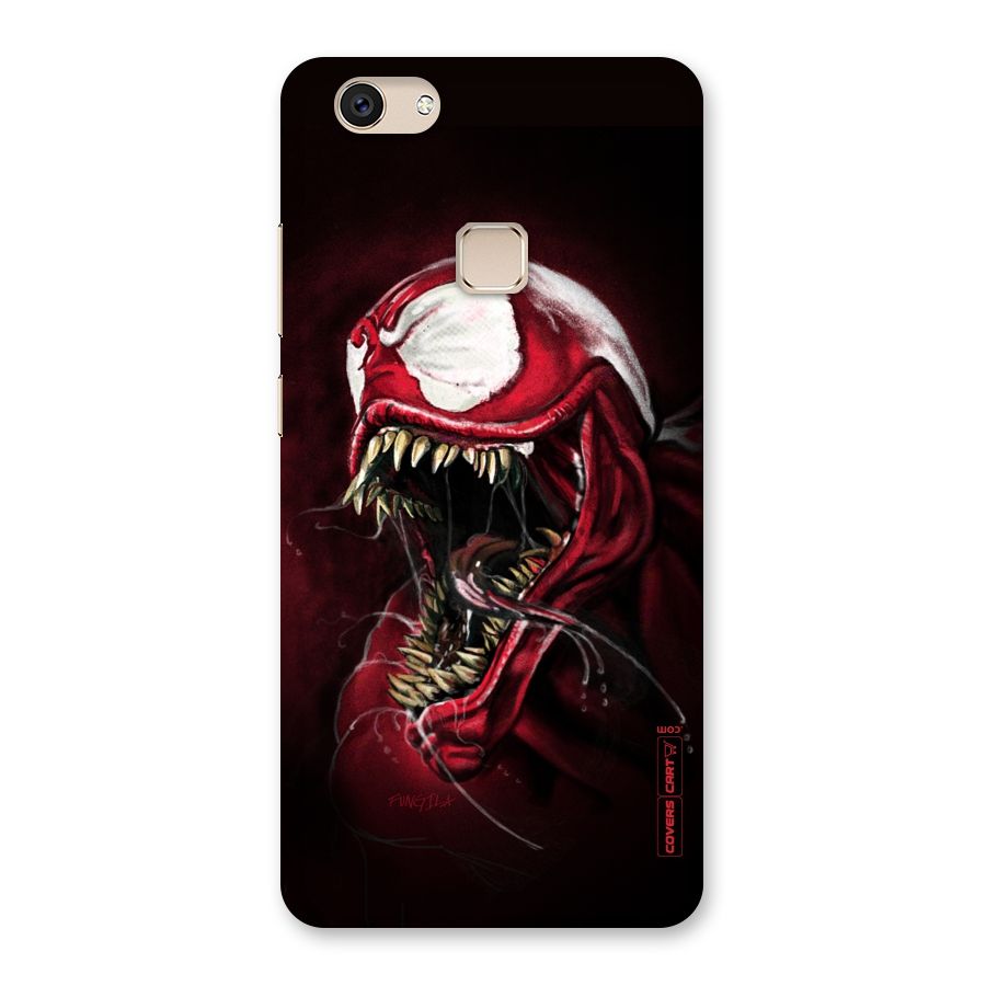Red Venom Artwork Back Case for Vivo V7