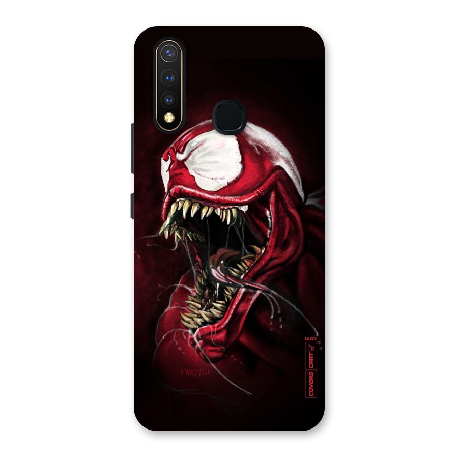 Red Venom Artwork Back Case for Vivo Y19