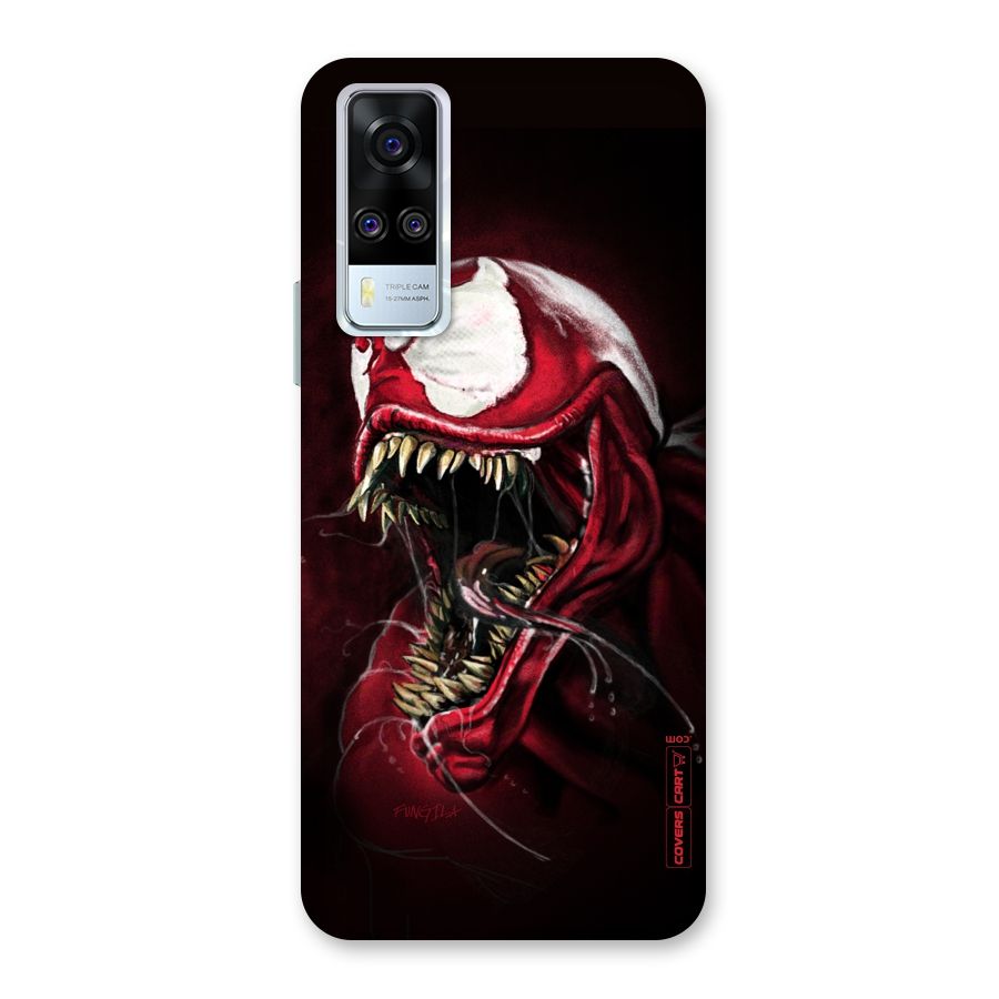 Red Venom Artwork Back Case for Vivo Y31
