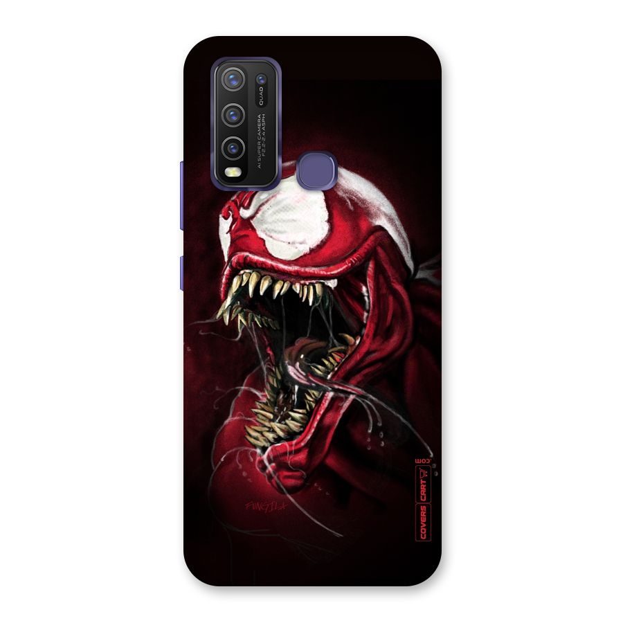 Red Venom Artwork Back Case for Vivo Y50