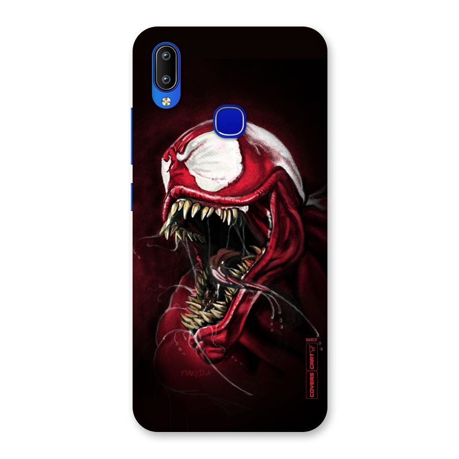 Red Venom Artwork Back Case for Vivo Y91