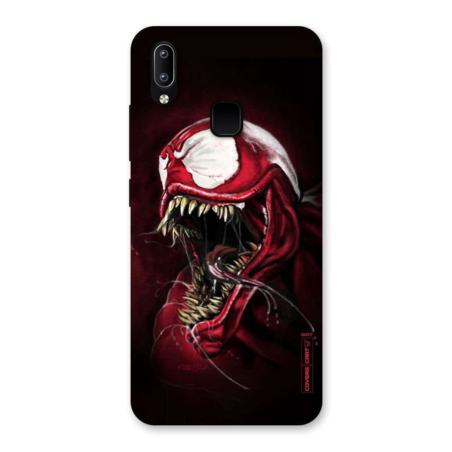Red Venom Artwork Back Case for Vivo Y93