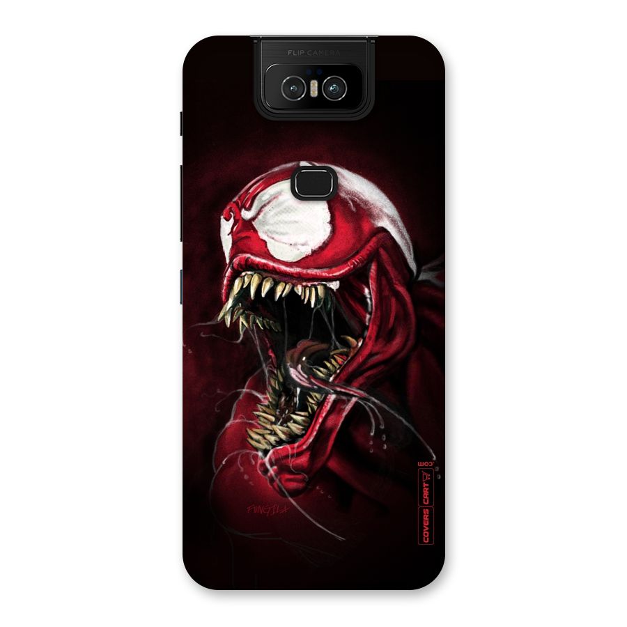 Red Venom Artwork Back Case for Zenfone 6z
