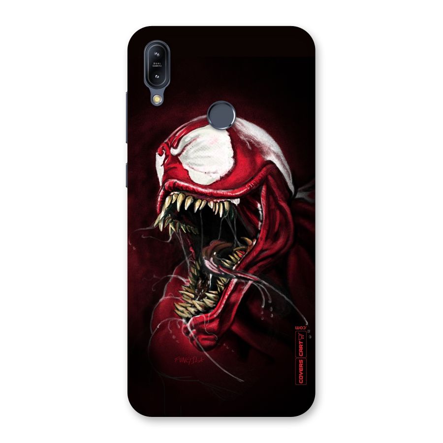 Red Venom Artwork Back Case for Zenfone Max M2