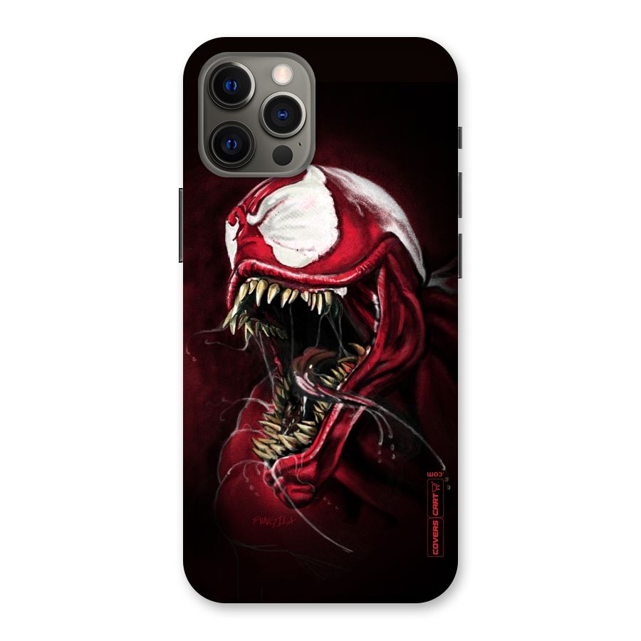 Red Venom Artwork Back Case for iPhone 12 Pro Max
