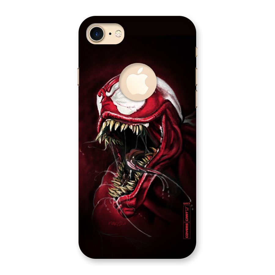 Red Venom Artwork Back Case for iPhone 7 Logo Cut