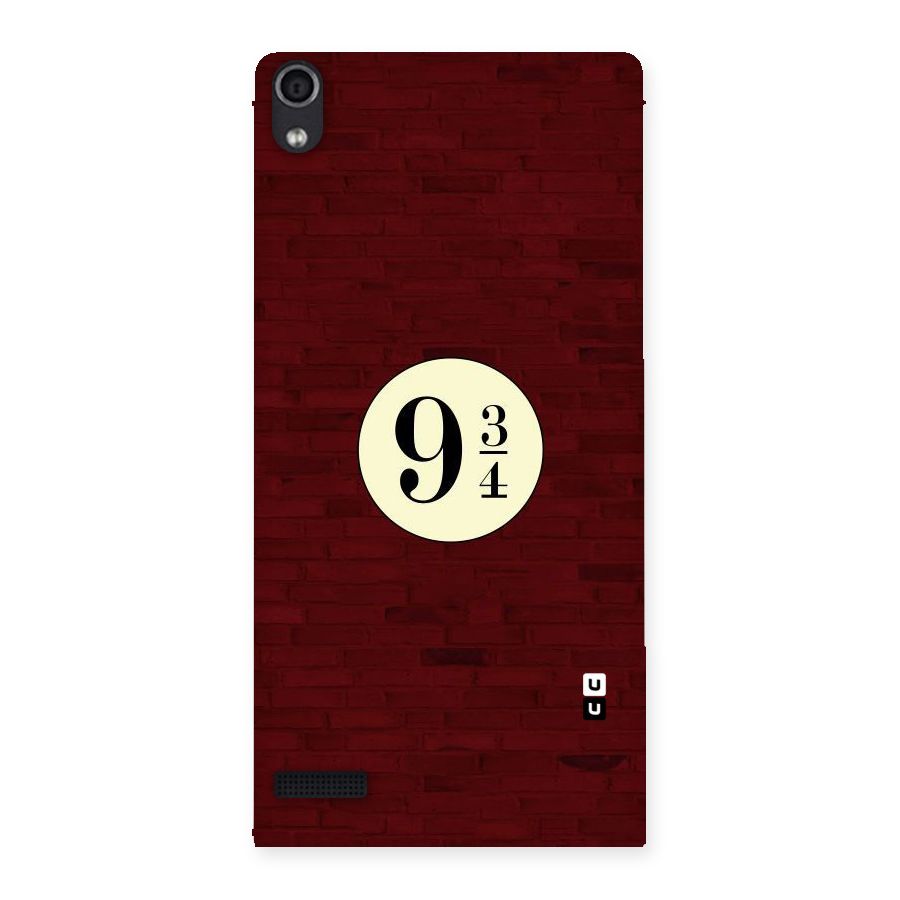 Red Wall Express Back Case for Ascend P6
