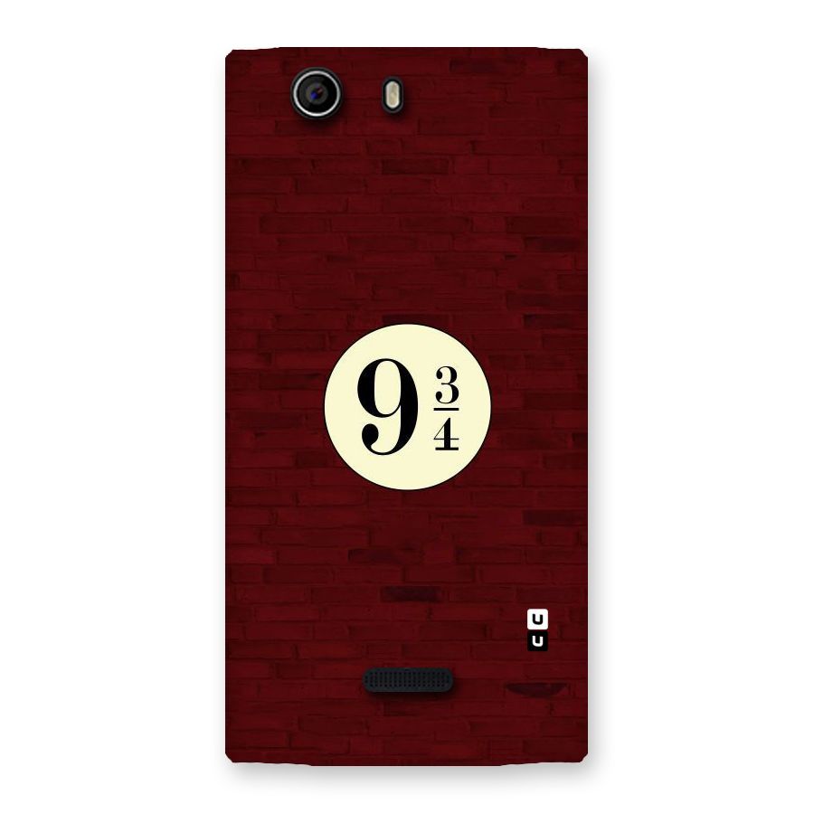 Red Wall Express Back Case for Canvas Nitro 2 E311