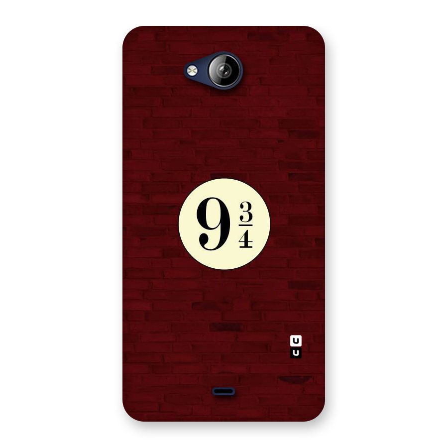 Red Wall Express Back Case for Canvas Play Q355