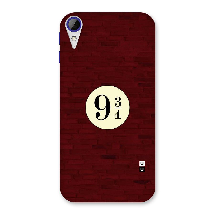 Red Wall Express Back Case for Desire 830