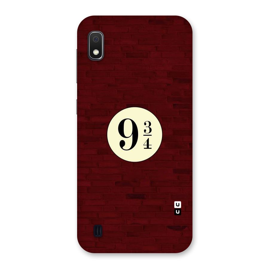Red Wall Express Back Case for Galaxy A10