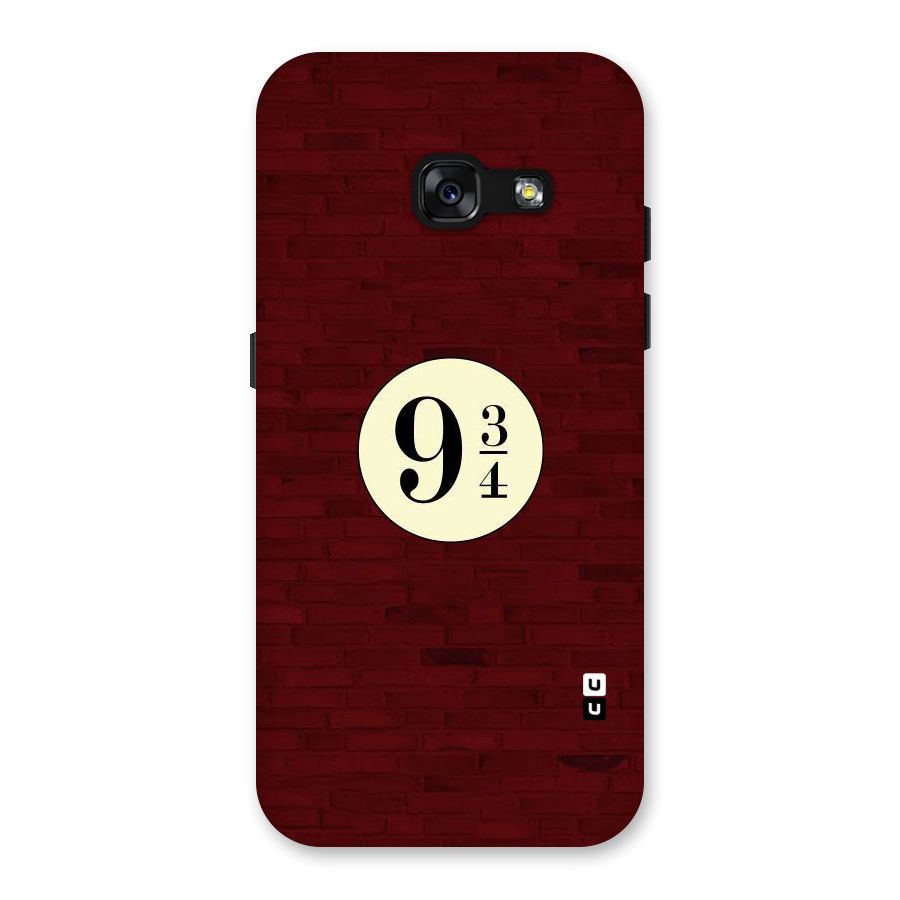 Red Wall Express Back Case for Galaxy A3 (2017)
