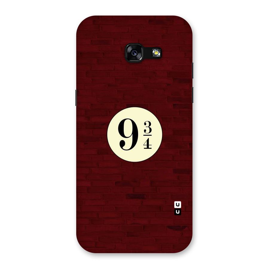 Red Wall Express Back Case for Galaxy A5 2017