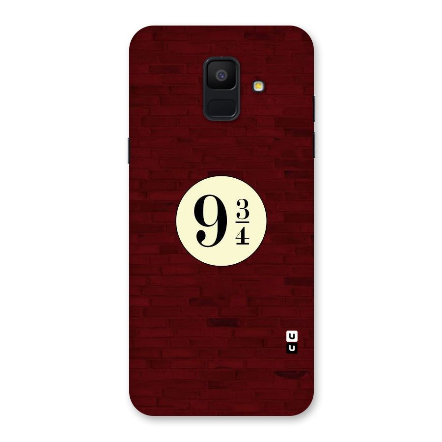 Red Wall Express Back Case for Galaxy A6 (2018)
