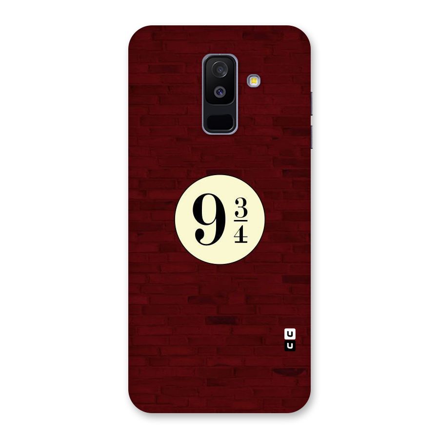 Red Wall Express Back Case for Galaxy A6 Plus